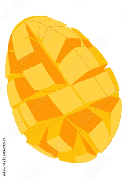 Obraz Mango Fruit Illustration