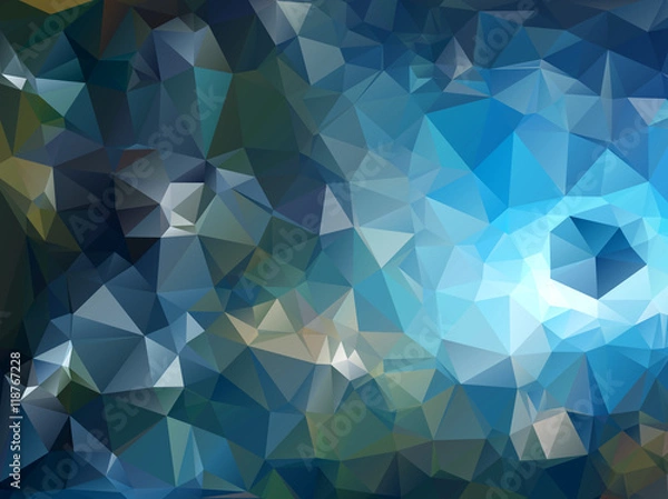 Fototapeta Geometric earth