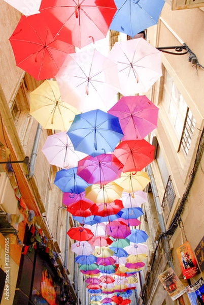 Fototapeta ombrelli