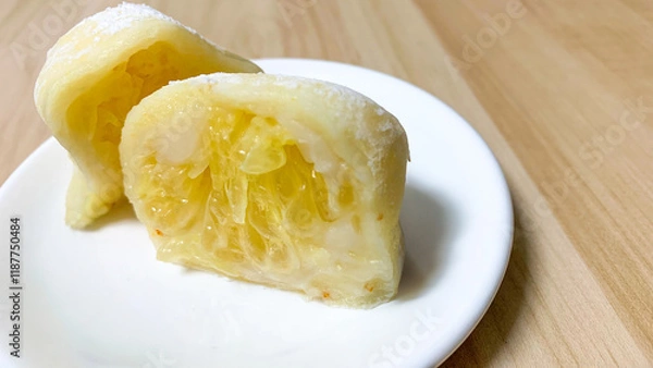 Obraz 広島名物のはっさく大福