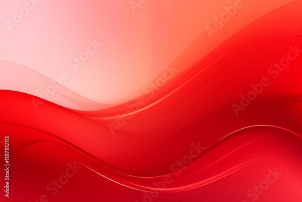 Obraz Red Presentation Background