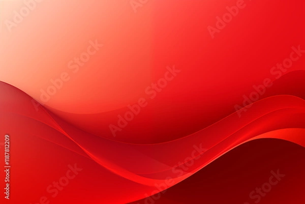 Obraz Red Presentation Background