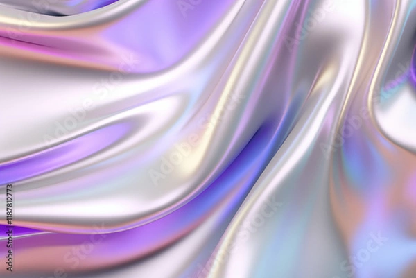 Obraz Holographic Liquid Texture Background