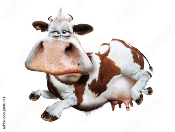 Obraz vache détourée