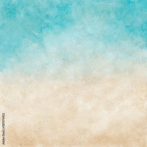 Obraz Beach Watercolor Texture