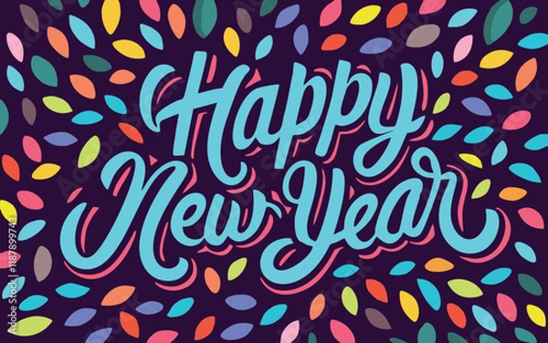 Fototapeta Happy New Year