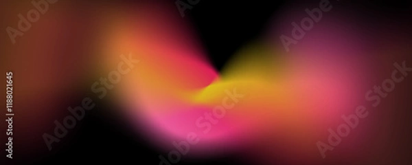 Fototapeta Abstract gradient background with smooth color transitions and a central point of light