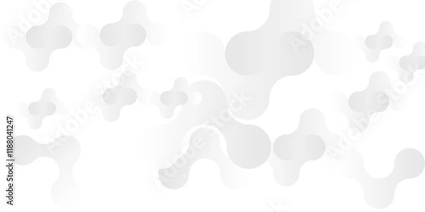 Fototapeta Vector abstract gradient modern isolated meatball element symbol black and white isolated pattern wall texture design.	
