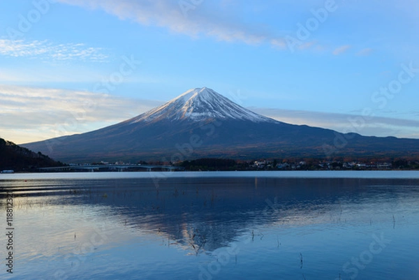 Obraz Mt.Fuji and Lake Kawaguchiko