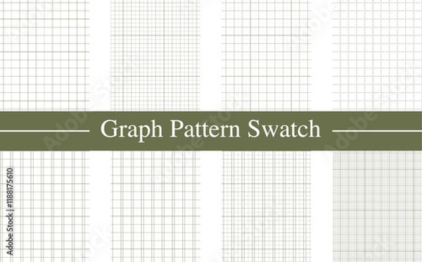 Obraz 方眼　パターンスウォッチ