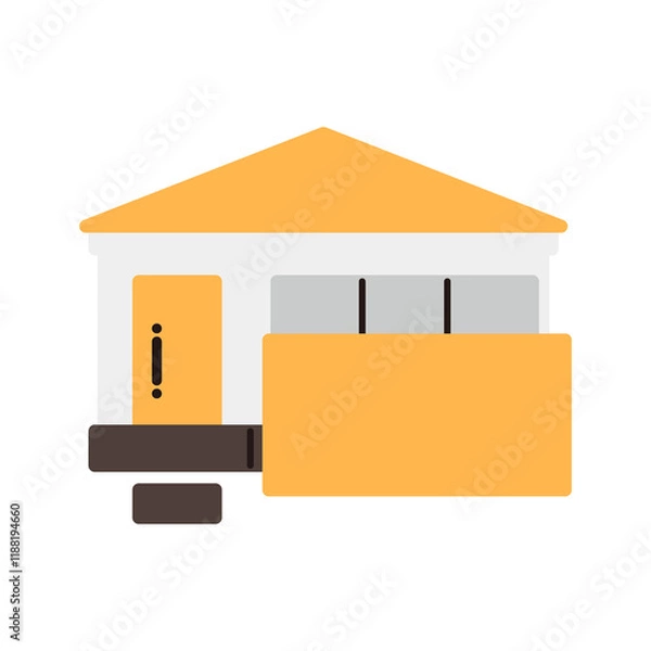 Obraz シンプルな家のアイコン