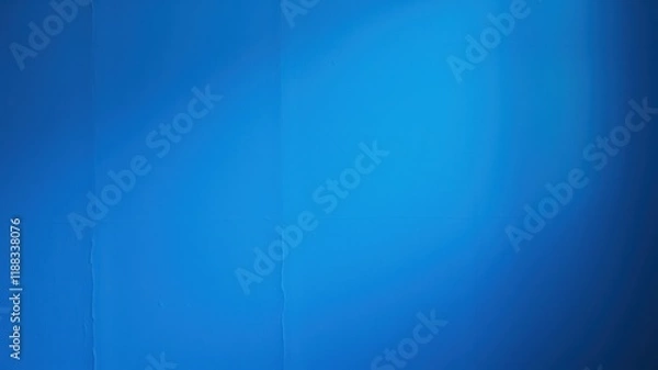 Fototapeta A Seamless Solid Blue Wall Background With Subtle Gradient And Minor Imperfections
