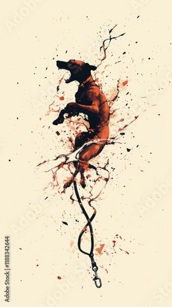 Fototapeta The Torn Leash, Conduct Disorder