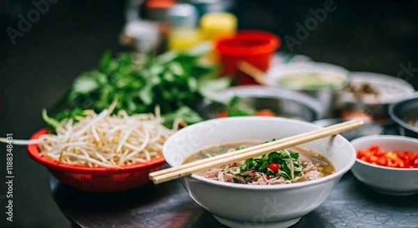 Obraz food, soup, bowl, meal, vegetable, dish, healthy, meat, tomato, dinner, cuisine, beef, salad, vegetables, red, delicious, sauce, pepper, stew, onion, green, hot, lunch, gourmet, closeup