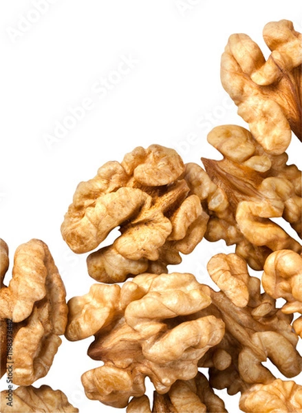 Fototapeta walnutsisolated on white