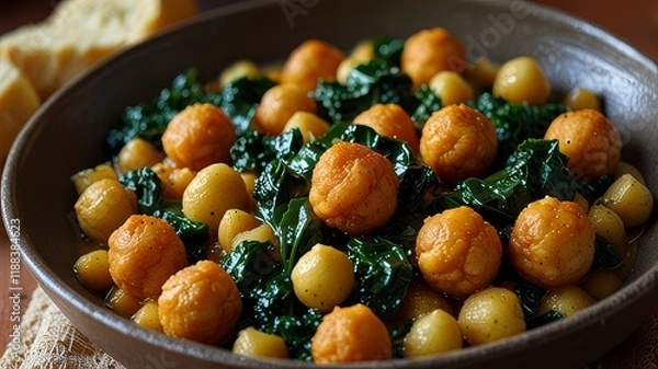 Obraz Garbanzos con bacalao 