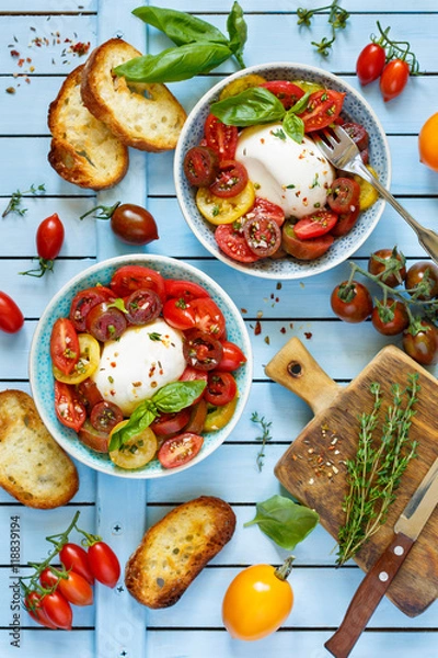 Obraz Fresh tomatoes salad.