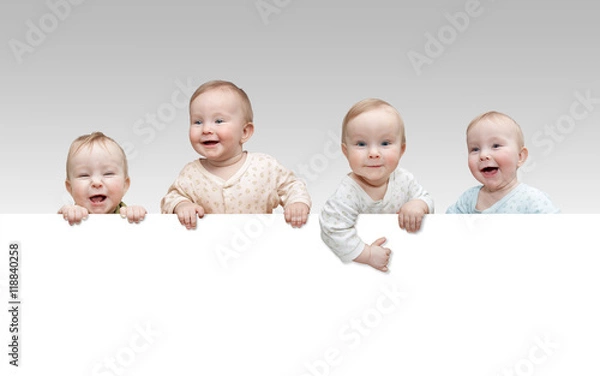 Obraz four little children