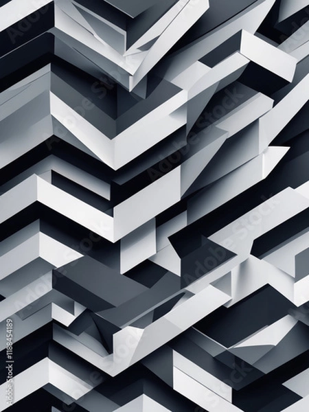 Fototapeta abstract background with squares