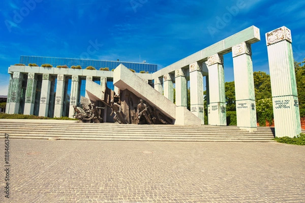 Obraz Warsaw Uprising Monument: Tribute to History and Courage