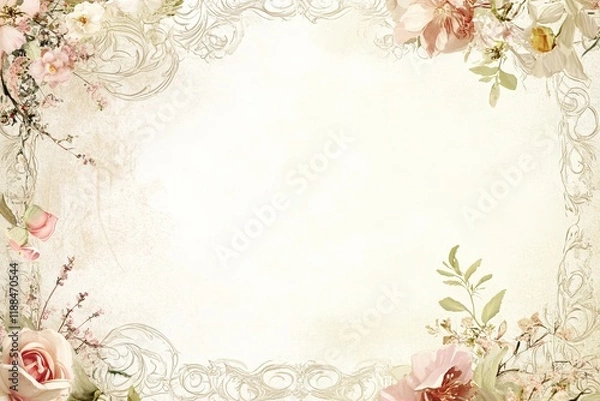 Fototapeta Invitation template