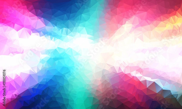 Fototapeta Poly Blast Geo