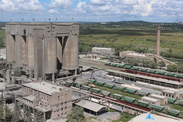 Obraz цементный завод