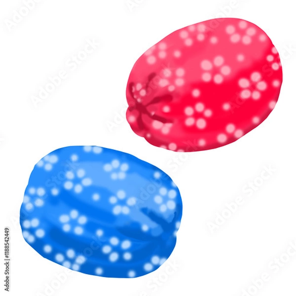 Obraz お手玉のイラスト