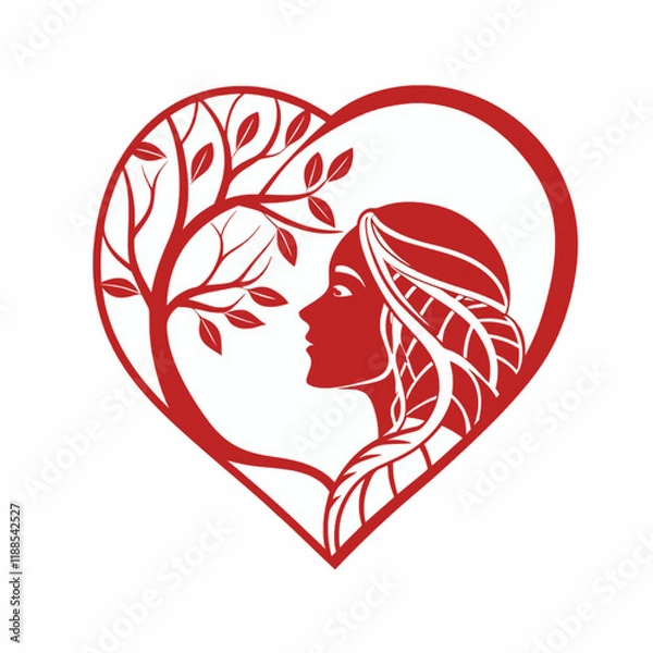 Fototapeta The perfect Mother's Day card features natural elements in its design, making it a heartfelt tribute to the beauty of motherhood.