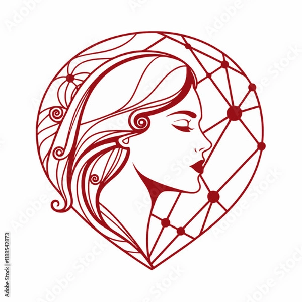 Fototapeta A Mother’s Day card with a nature-inspired design brings the outdoors inside, symbolizing growth, love, and harmony.