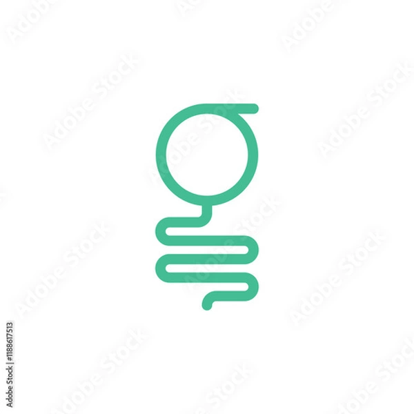 Fototapeta initial letter G monogram gut