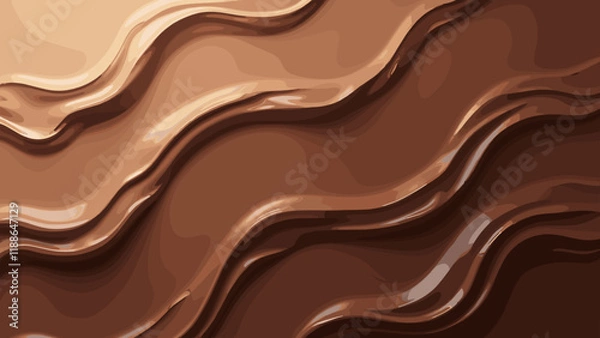 Fototapeta chocolate background abstract liquid