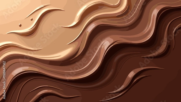 Fototapeta chocolate background abstract liquid