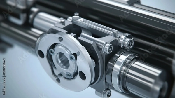 Fototapeta Hydraulics and pneumatics a detailed comparison of fluid power systems in industry