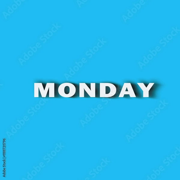 Obraz MONDAY