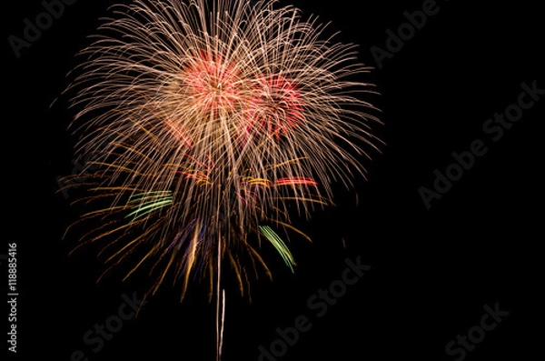 Fototapeta 打ち上げ花火