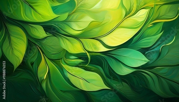 Obraz nature green abstract