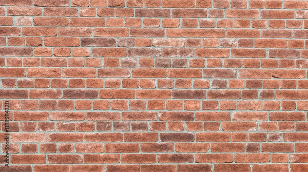 Obraz red brick wall