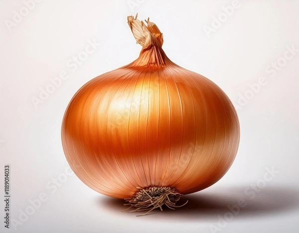 Obraz onion isolated on white