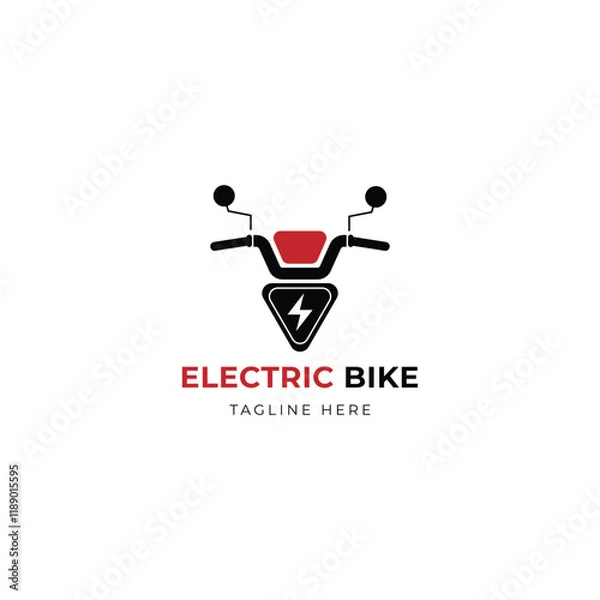 Obraz Electric bike logo design template icon vector