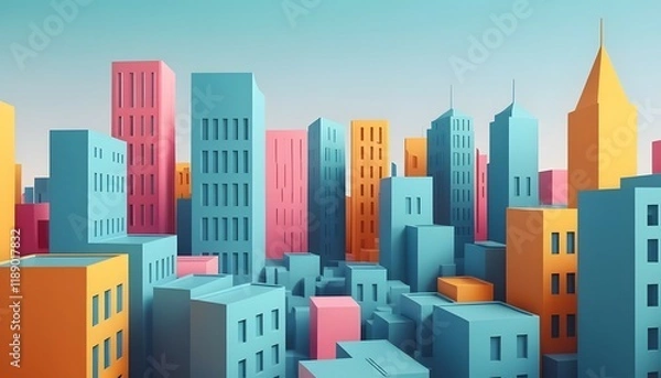 Fototapeta city, building, architecture, town, vector, urban, house, isometric, icon, buildings, construction, home, illustration, cityscape, skyscraper, estate, design, business, skyline, street, office, apartm