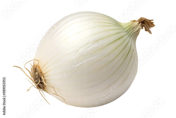 Obraz Cebolla blanca aislada