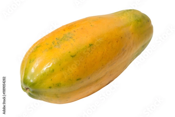 Obraz Una papaya maradol aislada