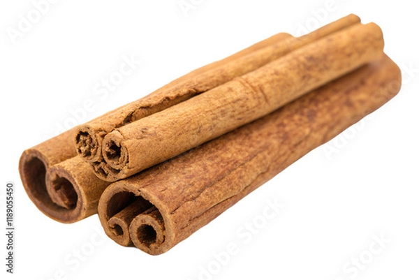 Fototapeta Barras de canela aisladas