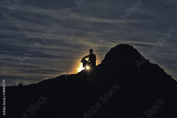 Fototapeta atardecer