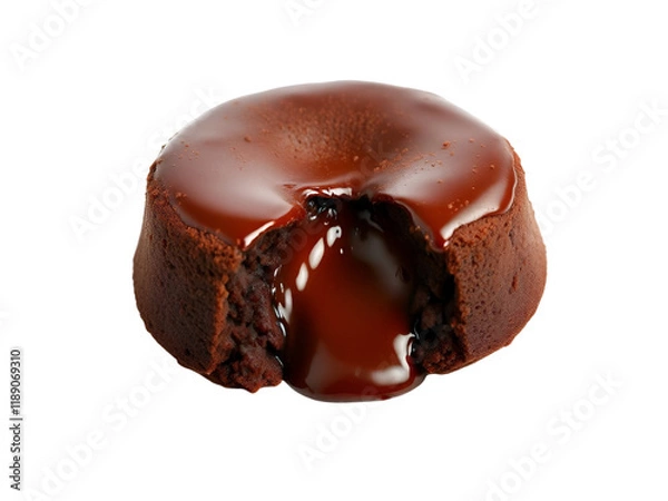 Obraz chocolate lava cake 