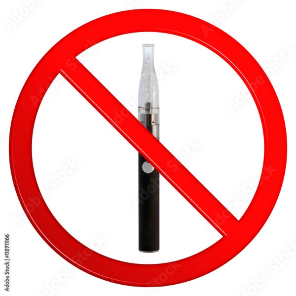 Obraz Vaping Not Permitted Sign