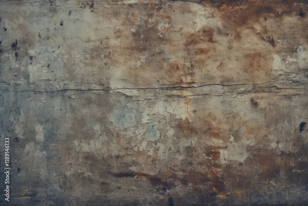 Fototapeta 汚れ, 錆, 古い, グランジ, テクスチャ, 素材, 壁, grunge, grime, rust, old, texture, material, wall