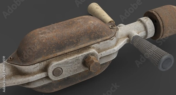 Fototapeta Handle drill