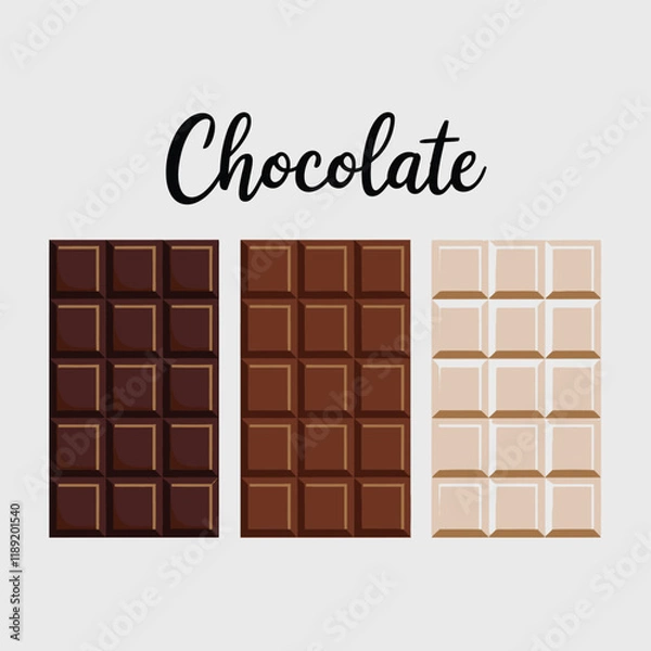 Fototapeta Flat vector illustration. flat icon, outline icons, vector icons, web icons.